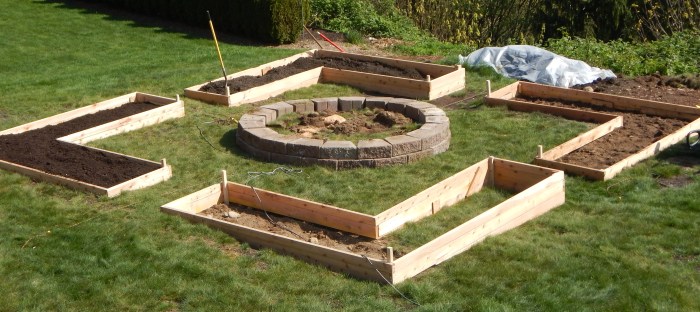 Our Backyard Raised Vegetable Garden | The Urban Hearth