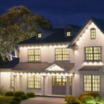 Dusk to Dawn Motion Sensor Outdoor Porch Lights with GFCI Outlet ...